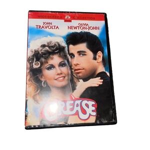 GREASE DVD movie case and disk - excellent condition